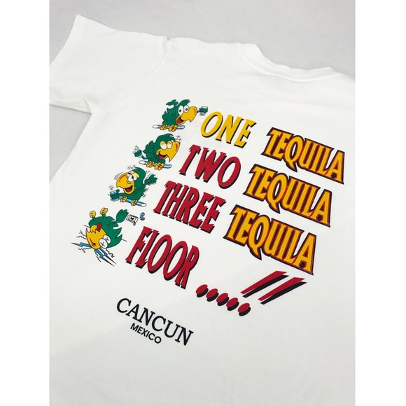 Vintage Tequila Graphic Souvenir Tee | Size L - Picture 9 of 11